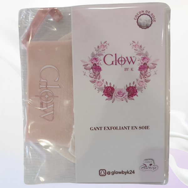 Gant exfoliant 100% soie brut – Image 2